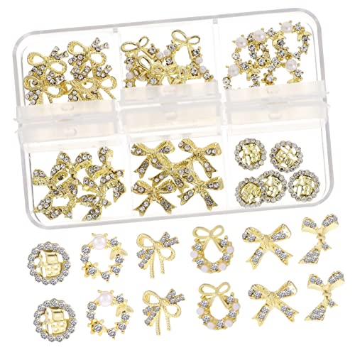 WRITWAA 30Stücke Charms Glänzende Maniküre Dekorationen Für Nagelkunst Flache Rückseite Für Einfache Anwendung Aufbewahrungsbox Vielseitige Stile Für DIY WRITWAA 30Stücke Charms Glänzende Maniküre Dekorationen Für Nagelkunst Flache Rückseite Für Einfache Anwendung Aufbewahrungsbox Vielseitige Stile Für DIY von WRITWAA