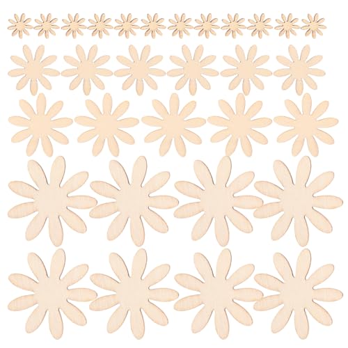 WRITWAA 350 Stück unbehandelte Holzblumen zum Bemalen, Holzscheiben, Blumenmuster, Ausschnitte, Stücke, Mini-Pflanzenformen, Dekorationsblöcke für Kinder, Basteln, DIY-Mittelstücke, Bastelbedarf WRITWAA 350 Stück unbehandelte Holzblumen zum Bemalen, Holzscheiben, Blumenmuster, Ausschnitte, Stücke, Mini-Pflanzenformen, Dekorationsblöcke für Kinder, Basteln, DIY-Mittelstücke, Bastelbedarf von WRITWAA