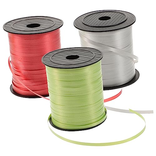 WRITWAA 3Rollen Party Geschenkband für Ballons Dekorative Wickelbänder für Hochzeiten Geburtstagsfeiern und Geschenkverpackungen zu Verwenden WRITWAA 3Rollen Party Geschenkband für Ballons Dekorative Wickelbänder für Hochzeiten Geburtstagsfeiern und Geschenkverpackungen zu Verwenden von WRITWAA