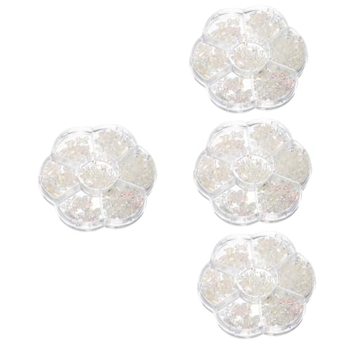 WRITWAA 4 Boxen Maniküre Dekore Juwelen Strass Edelstein Charms Nagellack Dekoration Maniküre Ornamente Harz WRITWAA 4 Boxen Maniküre Dekore Juwelen Strass Edelstein Charms Nagellack Dekoration Maniküre Ornamente Harz von WRITWAA
