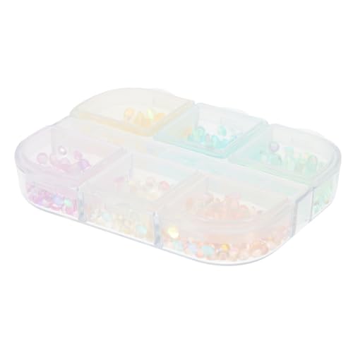 WRITWAA 4 Boxen Resin Nail Decor Farben Maniküre Zubehör für Diy Nagelkunst Einzigartiges Design Langlebige Materialien für Persönliche oder Professionelle Anwendungen von WRITWAA