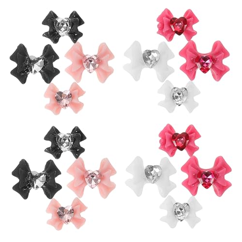 WRITWAA 4 Sätze Bogen Nagel Dekoration Reiz Nagelbogen Süße Nagelanhänger Schleife Nail Decoration Nagelbeißer Stop Gelnägel Zubehör Seidenband Nageldekor Nagel Charms Harz 40 Stück * 4 WRITWAA 4 Sätze Bogen Nagel Dekoration Reiz Nagelbogen Süße Nagelanhänger Schleife Nail Decoration Nagelbeißer Stop Gelnägel Zubehör Seidenband Nageldekor Nagel Charms Harz 40 Stück * 4 von WRITWAA
