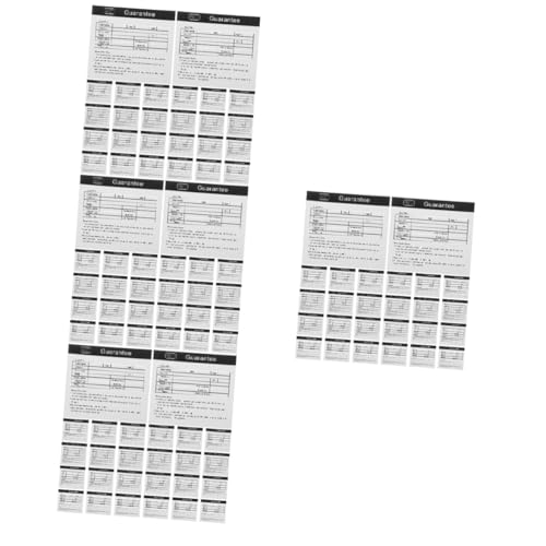 WRITWAA 4 Sätze Garantiekarte Gerätewartungskarten Englische After- -karten Wartungskarte Für Geräte Leere Kundendienstkarte Gerätereparaturkarten Papier 200 Stück * 4 WRITWAA 4 Sätze Garantiekarte Gerätewartungskarten Englische After- -karten Wartungskarte Für Geräte Leere Kundendienstkarte Gerätereparaturkarten Papier 200 Stück * 4 von WRITWAA