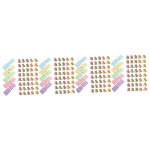 WRITWAA 4 Stück 5 Lernkarten Leer Leere Karten Leere Papierkarte Kleine Notizkarten Diy-karten Karteikarten Mit Ringen Tragbare Notizkarten Kleine Karteikarten Speicherkarten Kraftkarton von WRITWAA