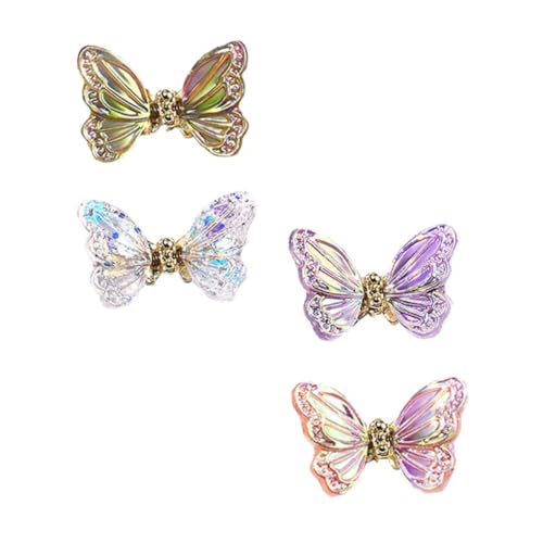 WRITWAA 4 Stück Maniküre Schmetterlingsdekorationen aus Diy Nagelkunst Zubehör für Nail Art Gestaltung für Zuhause und Salon WRITWAA 4 Stück Maniküre Schmetterlingsdekorationen aus Diy Nagelkunst Zubehör für Nail Art Gestaltung für Zuhause und Salon von WRITWAA