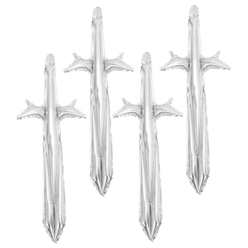 WRITWAA 4 Stück Teiliges Aufblasbares Piratenschwert Leichtem Aluminiumfolie Material Lebendige Designs für Kindergeburtstag Halloween und Piraten Cosplay Party Zubehör WRITWAA 4 Stück Teiliges Aufblasbares Piratenschwert Leichtem Aluminiumfolie Material Lebendige Designs für Kindergeburtstag Halloween und Piraten Cosplay Party Zubehör von WRITWAA