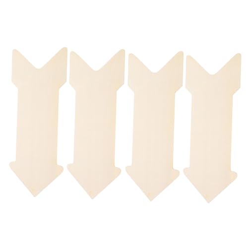 WRITWAA 4 Stück Teiliges Pfeilförmige Holzscheiben Bastelrohlinge Dicke Holzstücke zum Bemalen DIY Holzdeko Hochzeit Wohnzimmer WRITWAA 4 Stück Teiliges Pfeilförmige Holzscheiben Bastelrohlinge Dicke Holzstücke zum Bemalen DIY Holzdeko Hochzeit Wohnzimmer von WRITWAA