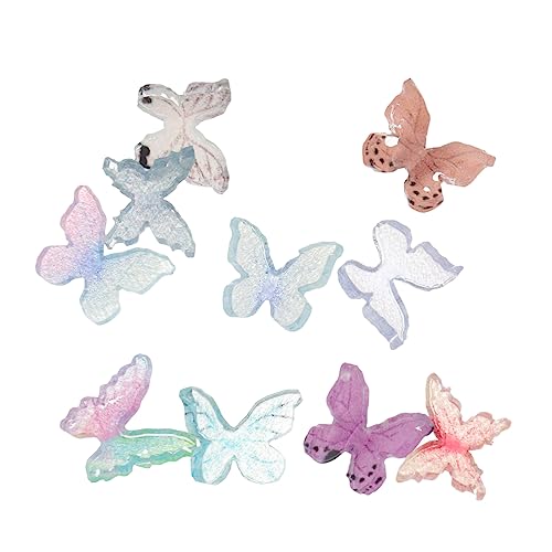 WRITWAA 40 Stück 3d -schmetterling Maniküre Ornamente Nagel Pailletten Nageldekorationen Für Nagelkunst Süße Nagelanhänger Anhänger Für Nägel Harz WRITWAA 40 Stück 3d -schmetterling Maniküre Ornamente Nagel Pailletten Nageldekorationen Für Nagelkunst Süße Nagelanhänger Anhänger Für Nägel Harz von WRITWAA
