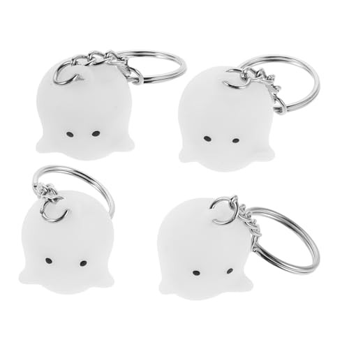 WRITWAA 4stücke Schlüsselanhänger Mit Leucht-funktion Im Dunkeln Charmantes Kawaii-design Für Taschen Rucksäcke Und Schlüssel Als Halloween- Oder Accessoire WRITWAA 4stücke Schlüsselanhänger Mit Leucht-funktion Im Dunkeln Charmantes Kawaii-design Für Taschen Rucksäcke Und Schlüssel Als Halloween- Oder Accessoire von WRITWAA