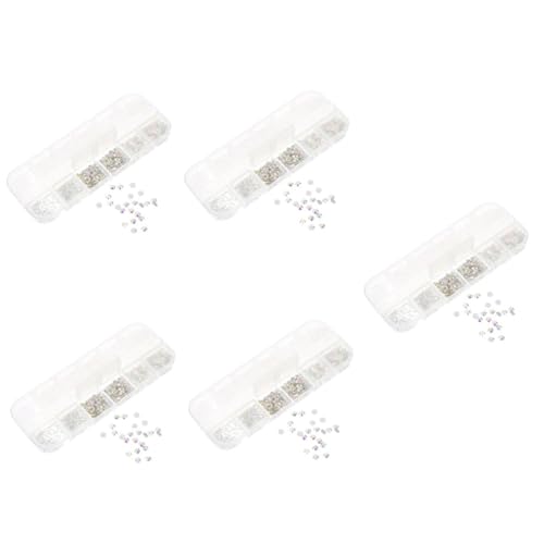 WRITWAA 5 Boxen Flatback Nail Diamonds Fächer Maniküre Deko Strasssteine für Diy Nageldesign Praktische Schmucksteine für Fingernägel für Nail Art Dekoration WRITWAA 5 Boxen Flatback Nail Diamonds Fächer Maniküre Deko Strasssteine für Diy Nageldesign Praktische Schmucksteine für Fingernägel für Nail Art Dekoration von WRITWAA