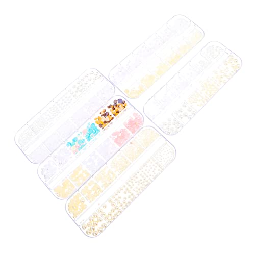 WRITWAA 5 Boxen Pearl Nail Art Dekorationen Verschiedene Nail Charms für Maniküre und Nageldesign Langlebig und Leicht Anzuwenden für Anfänger und Profis WRITWAA 5 Boxen Pearl Nail Art Dekorationen Verschiedene Nail Charms für Maniküre und Nageldesign Langlebig und Leicht Anzuwenden für Anfänger und Profis von WRITWAA