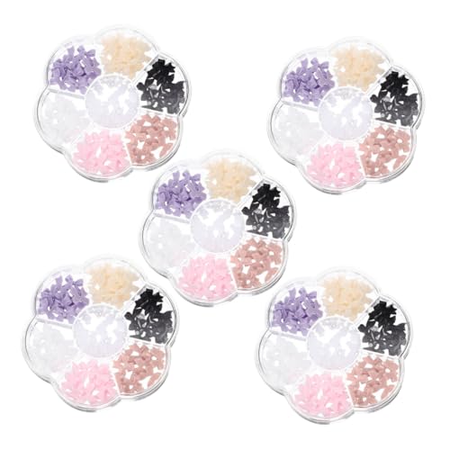 WRITWAA 5 Kartons Nagel Charms Schleifen aus Resin DIY Nagelkunst Zubehör für Damen und Mädchen Modische Nagelverzierung für Besondere Anlässe und Vielseitige Maniküre Designs WRITWAA 5 Kartons Nagel Charms Schleifen aus Resin DIY Nagelkunst Zubehör für Damen und Mädchen Modische Nagelverzierung für Besondere Anlässe und Vielseitige Maniküre Designs von WRITWAA