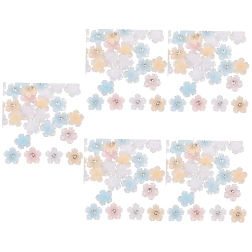 WRITWAA 5 Stück 2 Eistransparent-Harzpunktbohrer nail art set kunstnägel set manicure set manikürsets maniküre sets Nagel Dekoration ästhetisch klein Zubehör für Acrylnägel Manikürezubehör von WRITWAA