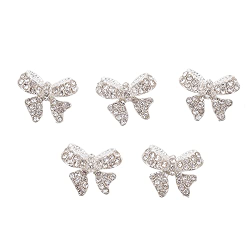 WRITWAA 5 Stück Teiliges Nail Art Schmuck Schleifen Diy Zubehör für Maniküre Nageldekor Handyhüllen Haarschmuck Accessoires für Halloween Weihnachten und Geburtstagen WRITWAA 5 Stück Teiliges Nail Art Schmuck Schleifen Diy Zubehör für Maniküre Nageldekor Handyhüllen Haarschmuck Accessoires für Halloween Weihnachten und Geburtstagen von WRITWAA