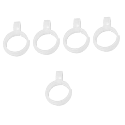 WRITWAA 5 Stück Teiliges Stickstoff rollenclip Stabiler Stoffhalter für Kreuzstich und Handarbeit Einfach zu Bedienen für DIY nähprojekte und Stickzubehör Fest Fixierende Nähklammern von WRITWAA