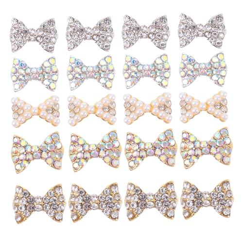 WRITWAA 50 Stück Nail-Art-Zubehör Kunst Strasssteine für Nägel Tipps Bogen Maniküre Reiz Bögen Strassnagelzauber Nagelschmuck aus Metall Nageldekoration aus Metall neujahr nagel charme WRITWAA 50 Stück Nail-Art-Zubehör Kunst Strasssteine für Nägel Tipps Bogen Maniküre Reiz Bögen Strassnagelzauber Nagelschmuck aus Metall Nageldekoration aus Metall neujahr nagel charme von WRITWAA