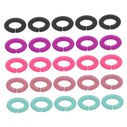 WRITWAA 50 Stück Teiliges Acryl C förmiges Verbindungsringe Bunte Matte Farben Leichte Langlebige Schmuckverbinder für Ohrringe Armbänder Schlüsselanhänger und DIY Bastelprojekte WRITWAA 50 Stück Teiliges Acryl C förmiges Verbindungsringe Bunte Matte Farben Leichte Langlebige Schmuckverbinder für Ohrringe Armbänder Schlüsselanhänger und DIY Bastelprojekte von WRITWAA