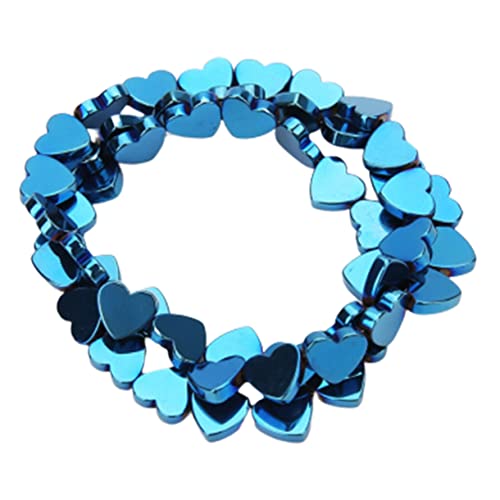 WRITWAA 50 Stück Teiliges Hohle Herzperlen aus Plattiertem Blauem Naturstein Kreative DIY Schmuckperlen für Armbänder Halsketten und Bastelzubehör Langlebig und Vielseitig Einsetzbar WRITWAA 50 Stück Teiliges Hohle Herzperlen aus Plattiertem Blauem Naturstein Kreative DIY Schmuckperlen für Armbänder Halsketten und Bastelzubehör Langlebig und Vielseitig Einsetzbar von WRITWAA