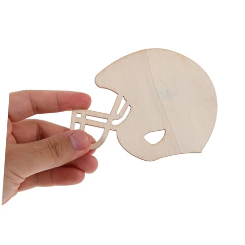 WRITWAA 50 Stück Teiliges Unvollendete Holzscheiben in Football-helm-form Blanke Holzelemente für Diy-bemalung Sportliches Dekor für Zuhause Partys und Bastelprojekte Vielseitig Einsetzbar WRITWAA 50 Stück Teiliges Unvollendete Holzscheiben in Football-helm-form Blanke Holzelemente für Diy-bemalung Sportliches Dekor für Zuhause Partys und Bastelprojekte Vielseitig Einsetzbar von WRITWAA