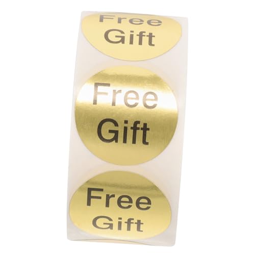 WRITWAA 500 Stck. Selbstklebende Geschenkaufkleber Runde Dankesetiketten für Supermarkt Giveaways Praktische Robuste Labels zur Geschenkverpackung und Dekoration Vielseitig Einsetzbar WRITWAA 500 Stck. Selbstklebende Geschenkaufkleber Runde Dankesetiketten für Supermarkt Giveaways Praktische Robuste Labels zur Geschenkverpackung und Dekoration Vielseitig Einsetzbar von WRITWAA