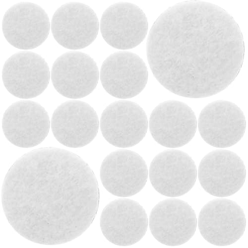WRITWAA 500 Stück Selbstklebende Filzaufnäher mit Weißen Punkten Langlebige DIY Kleidung Sticker für Mode Haustieraccessoires und Festivaldekorationen Robuste Filzpatches zum Basteln von WRITWAA