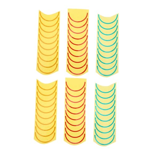 WRITWAA 6 Blätter Manometer Kennzeichnungsaufkleber Farbcodierte Wasserdichte PVC Druckanzeige Etiketten Selbstklebend Schnelle Identifikation von Druckmessgeräten für Innen Außenbereiche von WRITWAA