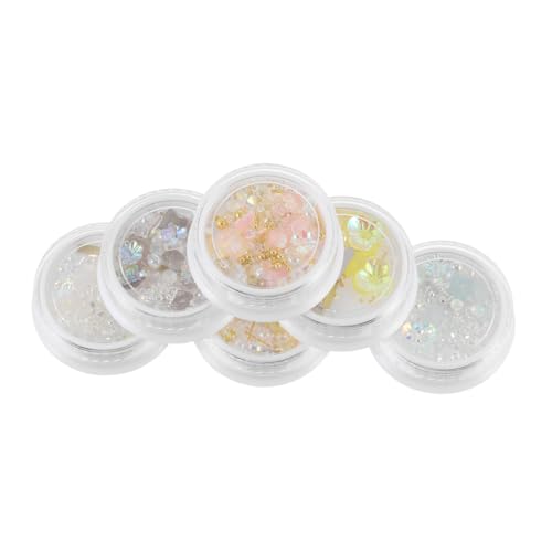 WRITWAA 6 Boxen Nail Art Strasssteine Teiliges mit Bunten und Blumen Designs Selbstklebend Vielseitig für DIY Nageldesign Schmuck und Basteldekorationen Tragbar Elegant und Glänzend WRITWAA 6 Boxen Nail Art Strasssteine Teiliges mit Bunten und Blumen Designs Selbstklebend Vielseitig für DIY Nageldesign Schmuck und Basteldekorationen Tragbar Elegant und Glänzend von WRITWAA