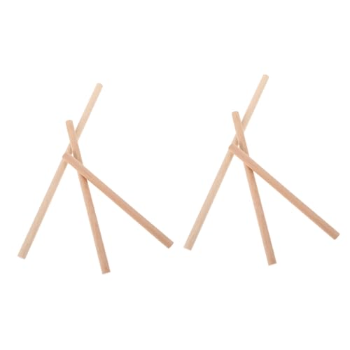 WRITWAA 6 Stück Rundholzstäbe aus Buchenholz für Wandteppich DIY Bastelmaterialien zum Dekorieren und Weben Vielseitig Einsetzbar für Wandkunst Schal Handschuhe und Hüte WRITWAA 6 Stück Rundholzstäbe aus Buchenholz für Wandteppich DIY Bastelmaterialien zum Dekorieren und Weben Vielseitig Einsetzbar für Wandkunst Schal Handschuhe und Hüte von WRITWAA