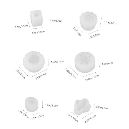 WRITWAA 6 Stück Teiliges Silikon kerzenform Sukkulenten Kakteenform Flexible DIY kerzen gießformen Wiederverwendbar für Einzigartige Pflanzenkerzen und Kreative Geschenkideen WRITWAA 6 Stück Teiliges Silikon kerzenform Sukkulenten Kakteenform Flexible DIY kerzen gießformen Wiederverwendbar für Einzigartige Pflanzenkerzen und Kreative Geschenkideen von WRITWAA