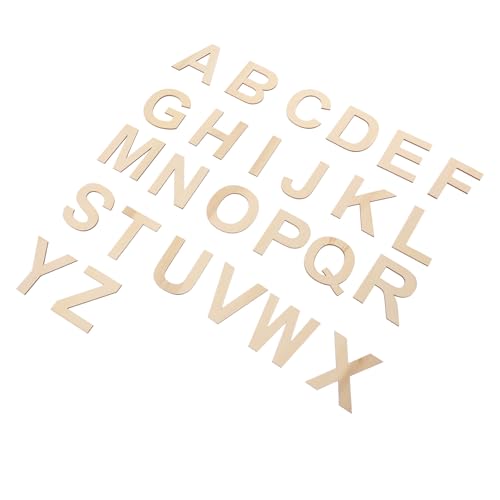 WRITWAA 78 Stück Teiliges Buchstaben aus Unbehandeltem Holz Glatte Oberfläche DIY Bastelset für Kreative Dekoration Scrapbooking und Geschenkverzierung WRITWAA 78 Stück Teiliges Buchstaben aus Unbehandeltem Holz Glatte Oberfläche DIY Bastelset für Kreative Dekoration Scrapbooking und Geschenkverzierung von WRITWAA