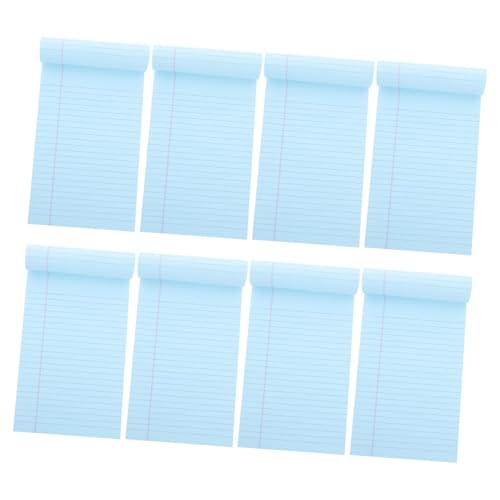 WRITWAA 8 Stück Notizbuch Zu Notizbilder Notizblock Gepunktet Lose Notizbücher Klein Büro Regiert Arbeiten Legal Notizen Klebrig Löschbar Schreibtisch To-do-liste Merkzettel Papier Blue WRITWAA 8 Stück Notizbuch Zu Notizbilder Notizblock Gepunktet Lose Notizbücher Klein Büro Regiert Arbeiten Legal Notizen Klebrig Löschbar Schreibtisch To-do-liste Merkzettel Papier Blue von WRITWAA