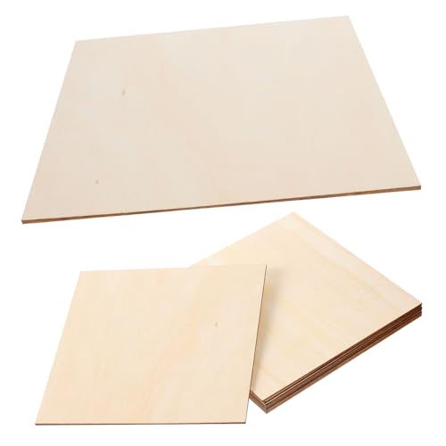 WRITWAA 8 Stück Teiliges Blanke Holzplatten DIY Holzscheiben zum Bemalen Zeichnen und Basteln Glatte Oberfläche Vielseitig für Wanddeko Party und Kreative Handarbeiten WRITWAA 8 Stück Teiliges Blanke Holzplatten DIY Holzscheiben zum Bemalen Zeichnen und Basteln Glatte Oberfläche Vielseitig für Wanddeko Party und Kreative Handarbeiten von WRITWAA