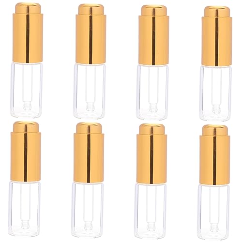WRITWAA 8Stücke Tropfflaschen Für Ätherische Öle Transparente Fläschchen Mit Pipette Für Parfüm Und Duftöle Praktische Reisegröße Wiederverwendbar von WRITWAA