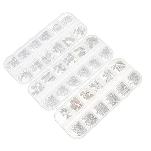 WRITWAA Boxen mit Flachrücken Rhinestones Edelsteine für Nageldesign Vielseitige Nageldekorationen für DIY Nail Art und Schmuckherstellung Verschiedene Stile WRITWAA Boxen mit Flachrücken Rhinestones Edelsteine für Nageldesign Vielseitige Nageldekorationen für DIY Nail Art und Schmuckherstellung Verschiedene Stile von WRITWAA