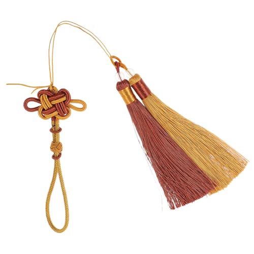 WRITWAA Chinesische Quaste Anhänger Traditioneller Tassel Anhänger DIY Handgefertigt Feines Material Haltbar Dekorativer Schmuck für Frühlingsfest und Bastelprojekte WRITWAA Chinesische Quaste Anhänger Traditioneller Tassel Anhänger DIY Handgefertigt Feines Material Haltbar Dekorativer Schmuck für Frühlingsfest und Bastelprojekte von WRITWAA