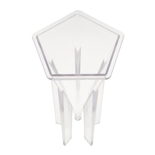 WRITWAA DIY Kerzenform aus Langlebigem Kunststoff Pentagonale Acrylkerzenform Flexible Gießform für Duftkerzen Einfache Entformung für Kreative Handarbeit und Individuelle von WRITWAA