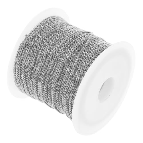 WRITWAA DIY Kupferkette Schmuckherstellung Ketten Basteln Zubehör für Halsketten Armbänder Leichte Langlebige Schmuckkette für Individuelle Schmuckanhänger und Accessoires WRITWAA DIY Kupferkette Schmuckherstellung Ketten Basteln Zubehör für Halsketten Armbänder Leichte Langlebige Schmuckkette für Individuelle Schmuckanhänger und Accessoires von WRITWAA