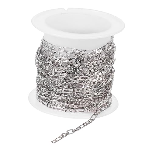WRITWAA DIY Schmuckkette Gliederkette aus Kupfer Halb Fertige Halskettenketten für Schmuckherstellung und Basteln Glatte Oberfläche Langlebiges Material für DIY Accessoires WRITWAA DIY Schmuckkette Gliederkette aus Kupfer Halb Fertige Halskettenketten für Schmuckherstellung und Basteln Glatte Oberfläche Langlebiges Material für DIY Accessoires von WRITWAA