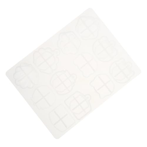 WRITWAA DIY Silikon Schlüsselabdeckungsform für Harz Schlüsselanhänger Kleine Wiederverwendbare Gießform mit Kreativer Form Einfach zu Reinigen für Individuelle Schlüsselkopfdekorationen von WRITWAA