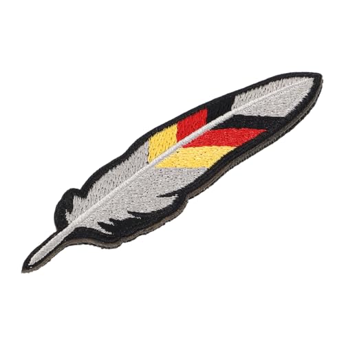 WRITWAA Delikater Bestickter Deutschland Aufnäher für Jacken und Mützen Selbstklebender DIY Kleiderflicken zum Dekorieren Reparieren und Verstärken von Kleidung für Fans und WRITWAA Delikater Bestickter Deutschland Aufnäher für Jacken und Mützen Selbstklebender DIY Kleiderflicken zum Dekorieren Reparieren und Verstärken von Kleidung für Fans und von WRITWAA