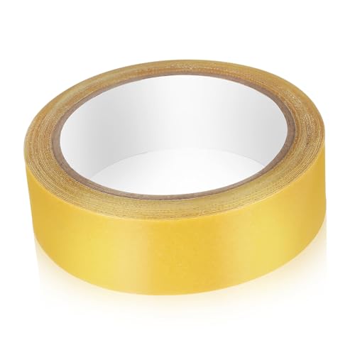 WRITWAA Doppelseitiges Gewebeband Stark Klebend Schwerlast Teppichvorhang Klebeband Strapazierfähig Vielseitig Für Teppiche Gardinen Reparaturen von WRITWAA