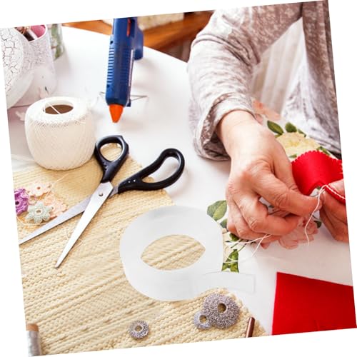 WRITWAA Doppelseitiges Nano Klebeband Transparent Extra Stark Abnehmbar Waschbar Für Teppich Foto Poster Acryl Klebepads Spurlos Haftend Allzweck Klebeband von WRITWAA