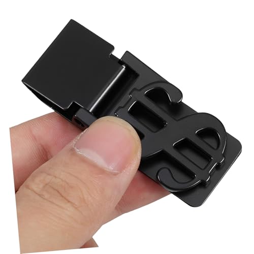 WRITWAA Edelstahl Geldklammer Vielseitig Einsetzbar als Geldclip Kartenhalter Lesezeichen und Büroklammer Robust und Verschleißfest Handlich und Leicht Modernes Design für Alltag und Büro von WRITWAA