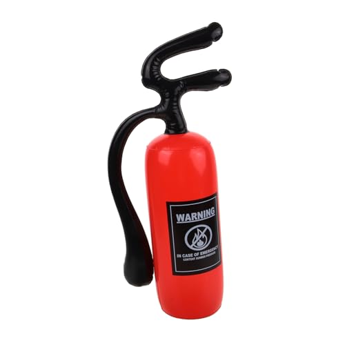 WRITWAA Feuerlöscher Luftballon PVC Langlebige Feuerwehr Geburtstag Deko Aufblasbarer Feuerwehr party Ballon Lebendige Farben Reißfest für Feuerwehrmann Mottofeier und Kinderparty von WRITWAA