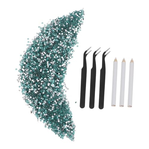 WRITWAA Flache Kristalle Zum Basteln Flache Edelsteine ​​Für Trinkgläser Zum Basteln Von Strasssteinen Edelsteinen Nagelsteinen Charms Nagelkunst Charms Massenware DIY Bastel von WRITWAA