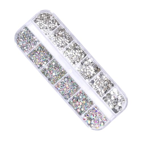 WRITWAA Flachrücksteine Transparente Strasssteine für Nageldesign Diy Schmuckherstellung Bastelzubehör Glitzersteine für Handwerk und Dekorationen WRITWAA Flachrücksteine Transparente Strasssteine für Nageldesign Diy Schmuckherstellung Bastelzubehör Glitzersteine für Handwerk und Dekorationen von WRITWAA