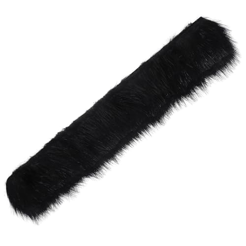 WRITWAA Flauschiges Kunstfellband Schwarz Künstliche Fellbordüre zum Dekorieren von Schuhen Hüten Kleidung und Accessoires DIY Bastelband für Kostüme und Wohnaccessoires WRITWAA Flauschiges Kunstfellband Schwarz Künstliche Fellbordüre zum Dekorieren von Schuhen Hüten Kleidung und Accessoires DIY Bastelband für Kostüme und Wohnaccessoires von WRITWAA