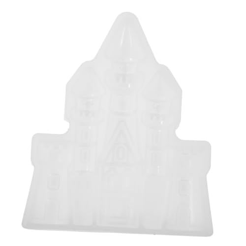 WRITWAA Flexible Silikon Gießform Schloss DIY Epoxidharz Gießform Schlossform für Basteln Wiederverwendbar Praktisch Langlebig Sicher für Handwerk Dekoration von WRITWAA