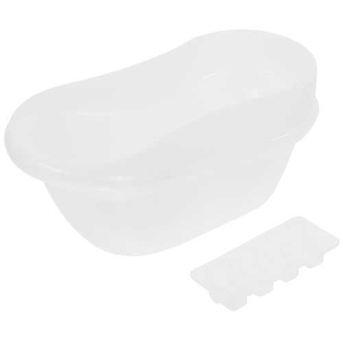 WRITWAA Flexible Silikonform Badewannen tablett DIY Gießform für Basteln Langlebig Wiederverwendbar Einfach zu Reinigen Kreativ Gestalten von WRITWAA