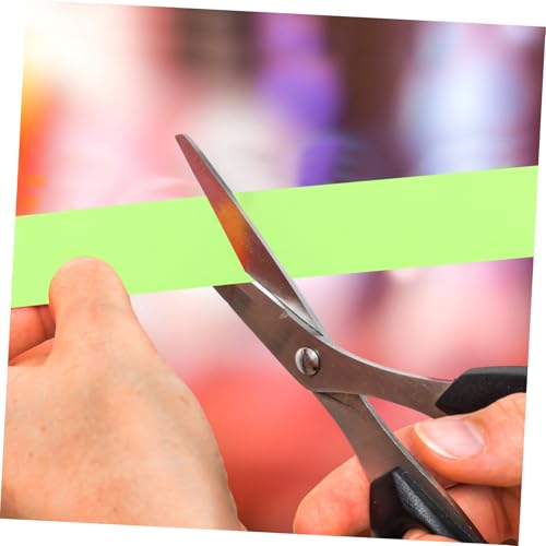 WRITWAA Fluoreszierendes Absperrband Grün PVC Markierungsband Nicht Klebend Hohe Sichtbarkeit Warnband für Gefahrenbereiche Innen Außen von WRITWAA